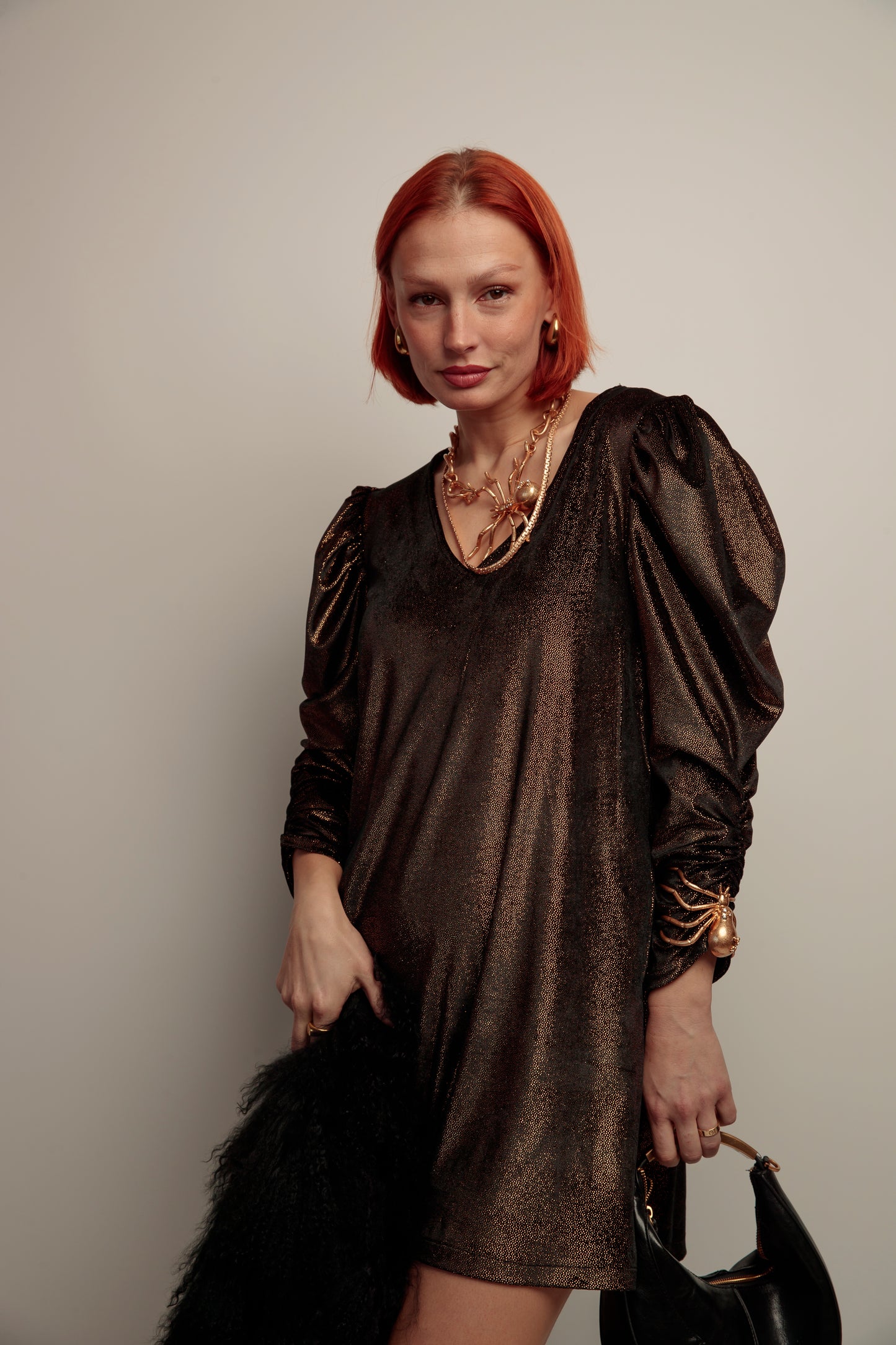 Vestido Pico Lupita Negro