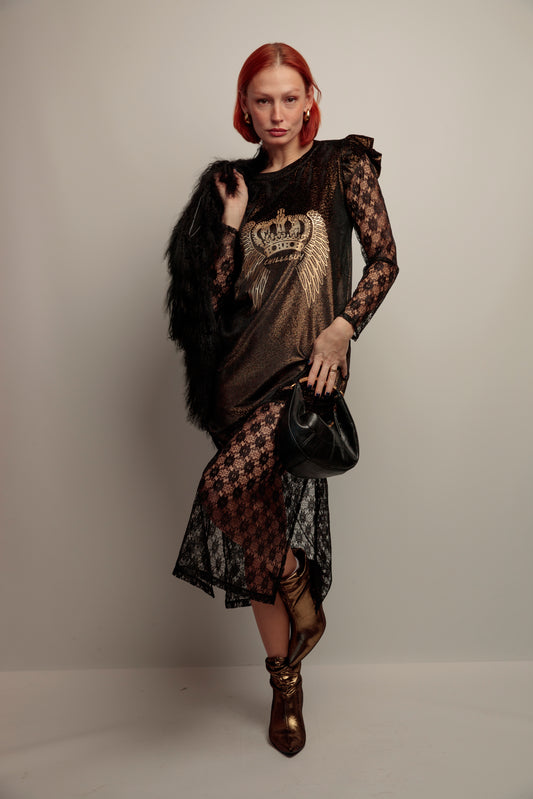 Vestido Pop Alas Crown