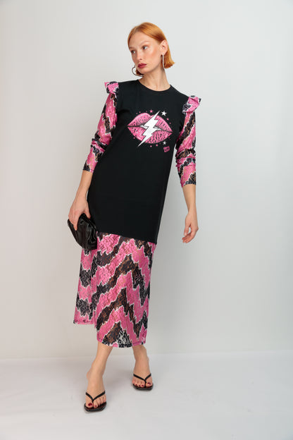 Vestido Pop Boca Tique