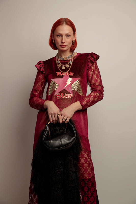 Vestido Pop Rock Star