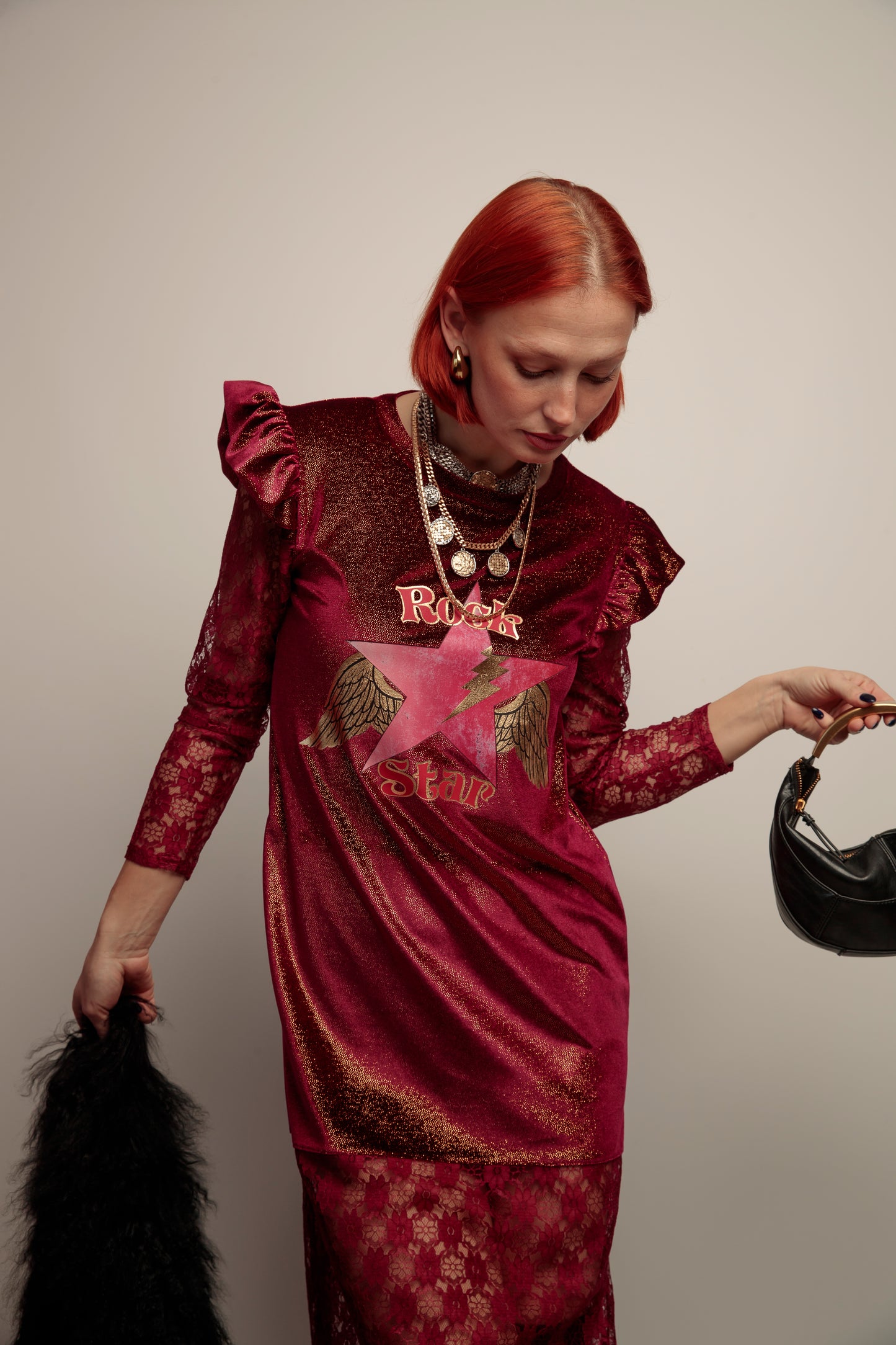 Vestido Pop Rock Star