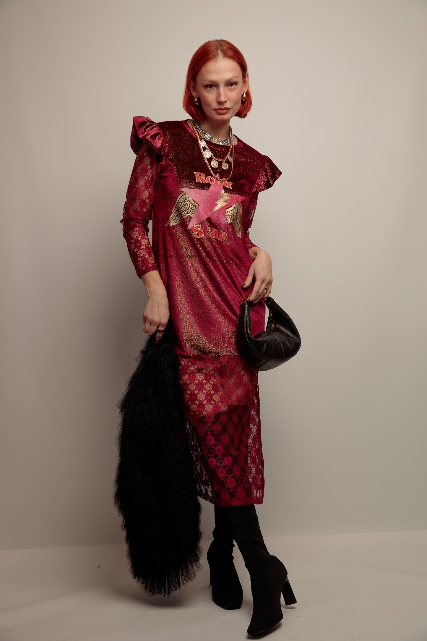 Vestido Pop Rock Star