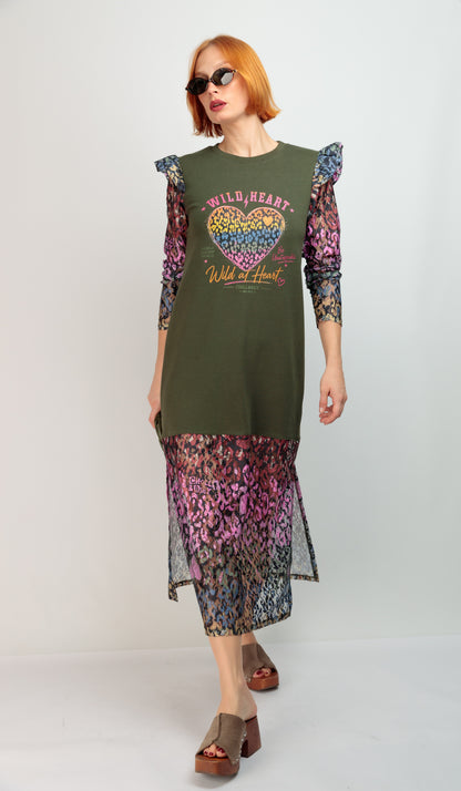 Vestido Pop Corazón Fortuna