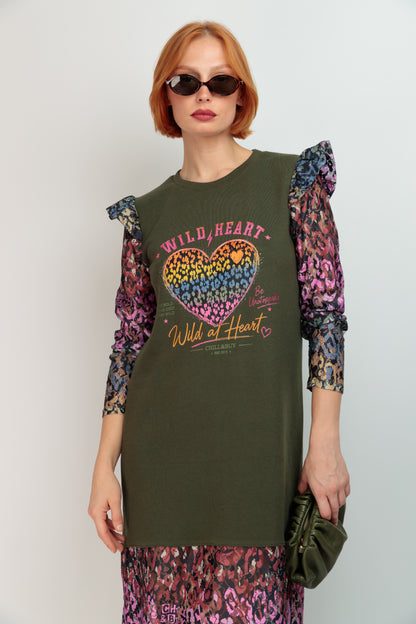 Vestido Pop Corazón Fortuna