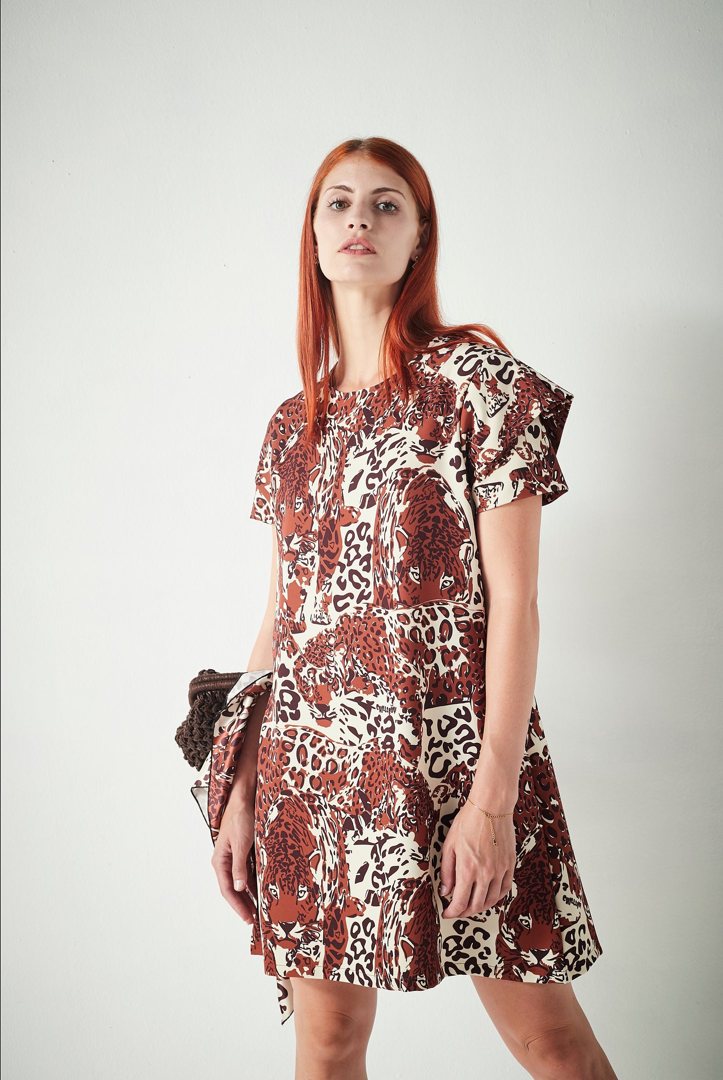 Vestido Instinto Tiger Brown