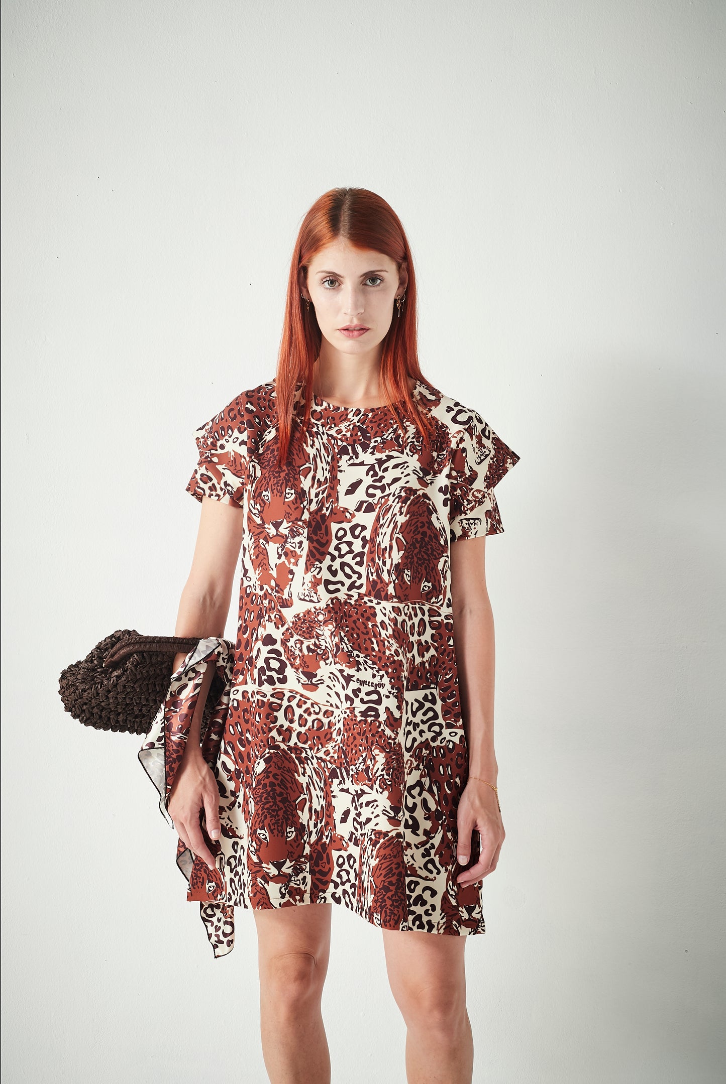 Vestido Instinto Tiger Brown