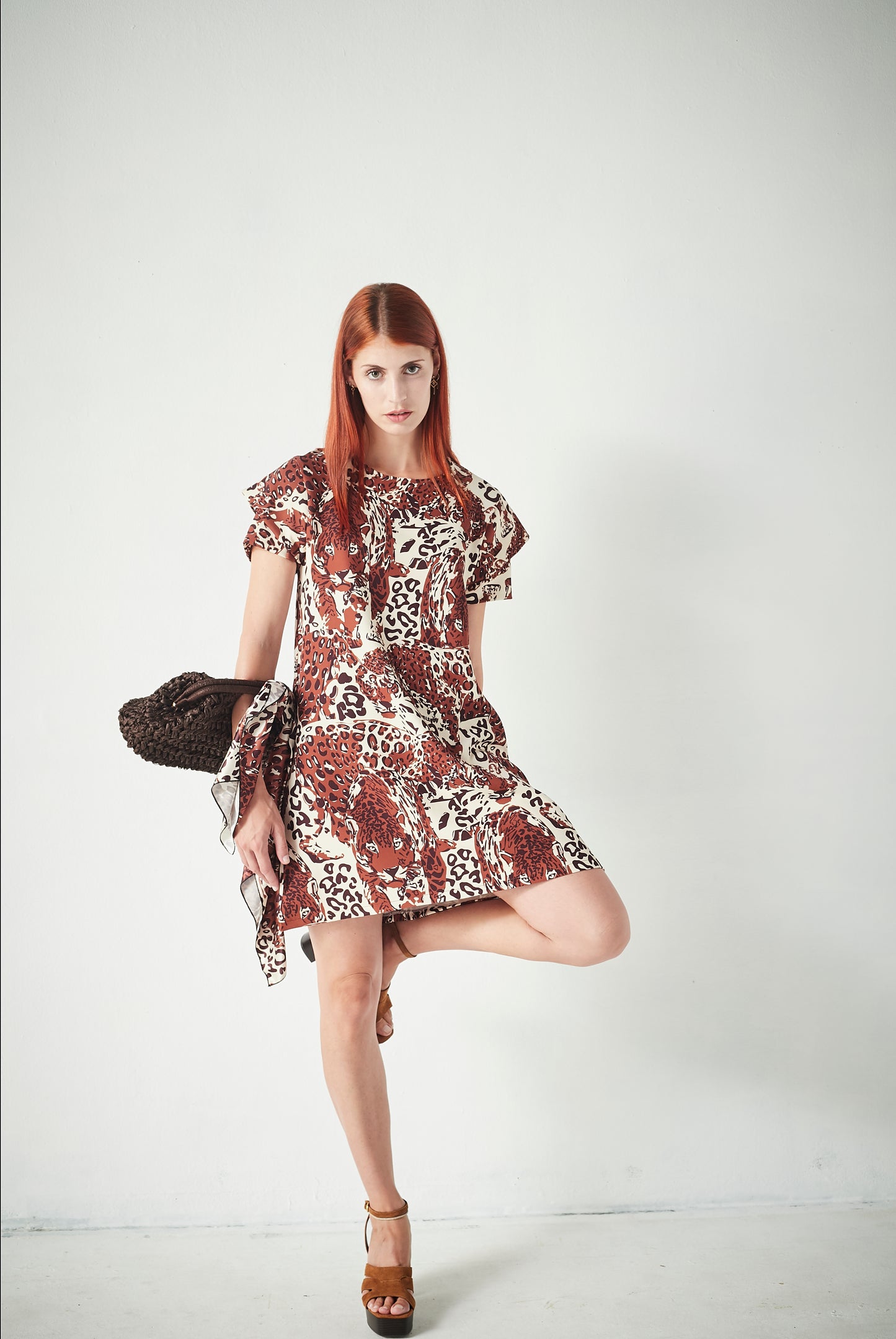 Vestido Instinto Tiger Brown