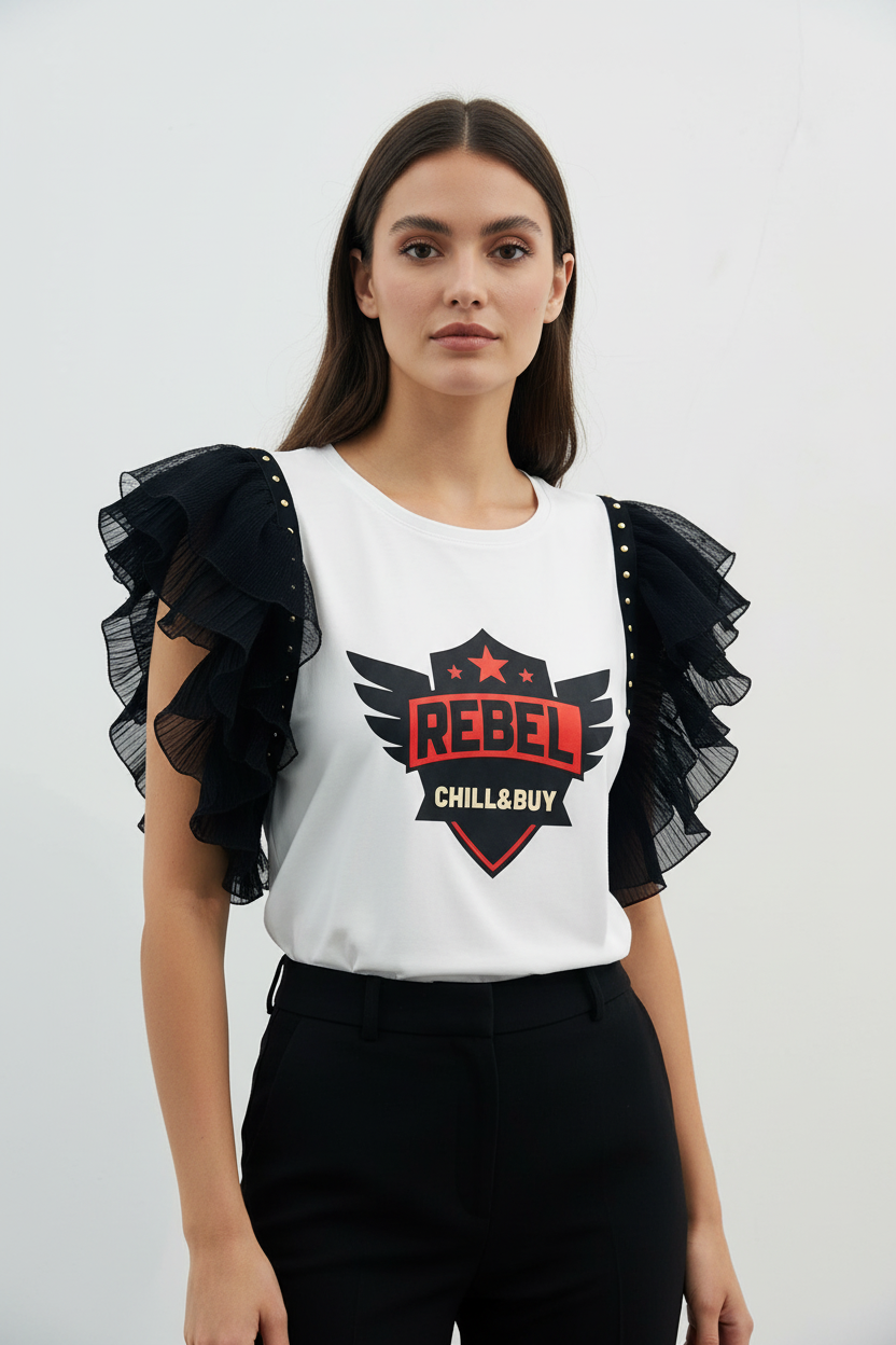 Camiseta Topos Rebel