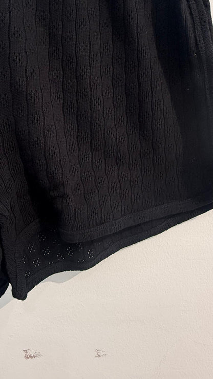 Ensemble en maille ajourée