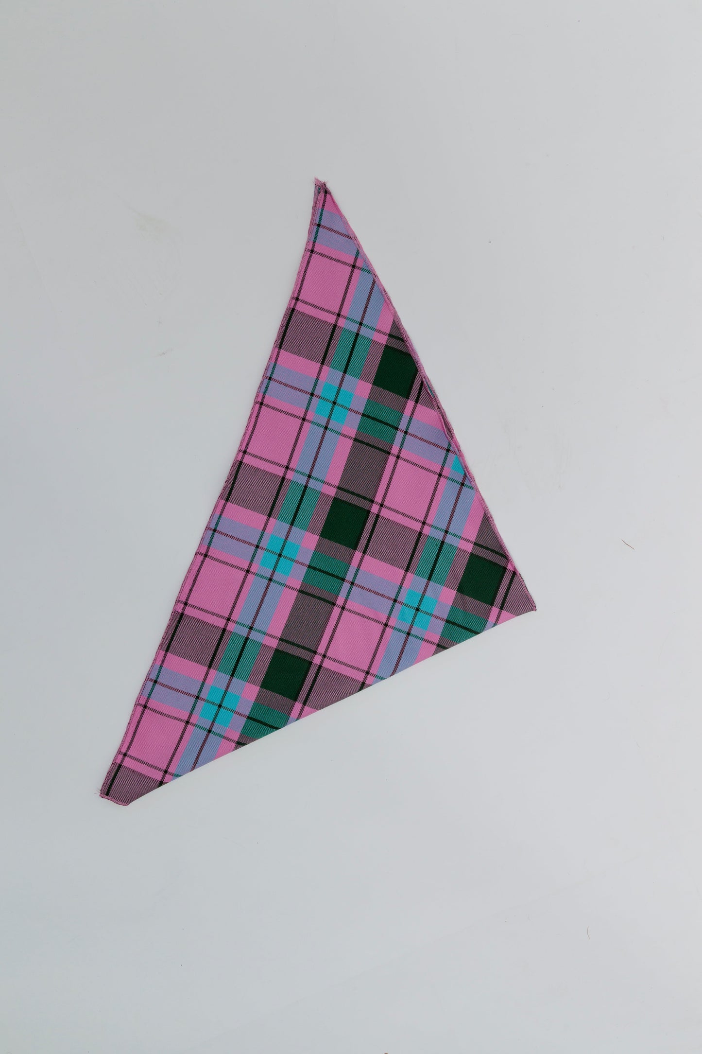 Bandana Cuadros Rosa