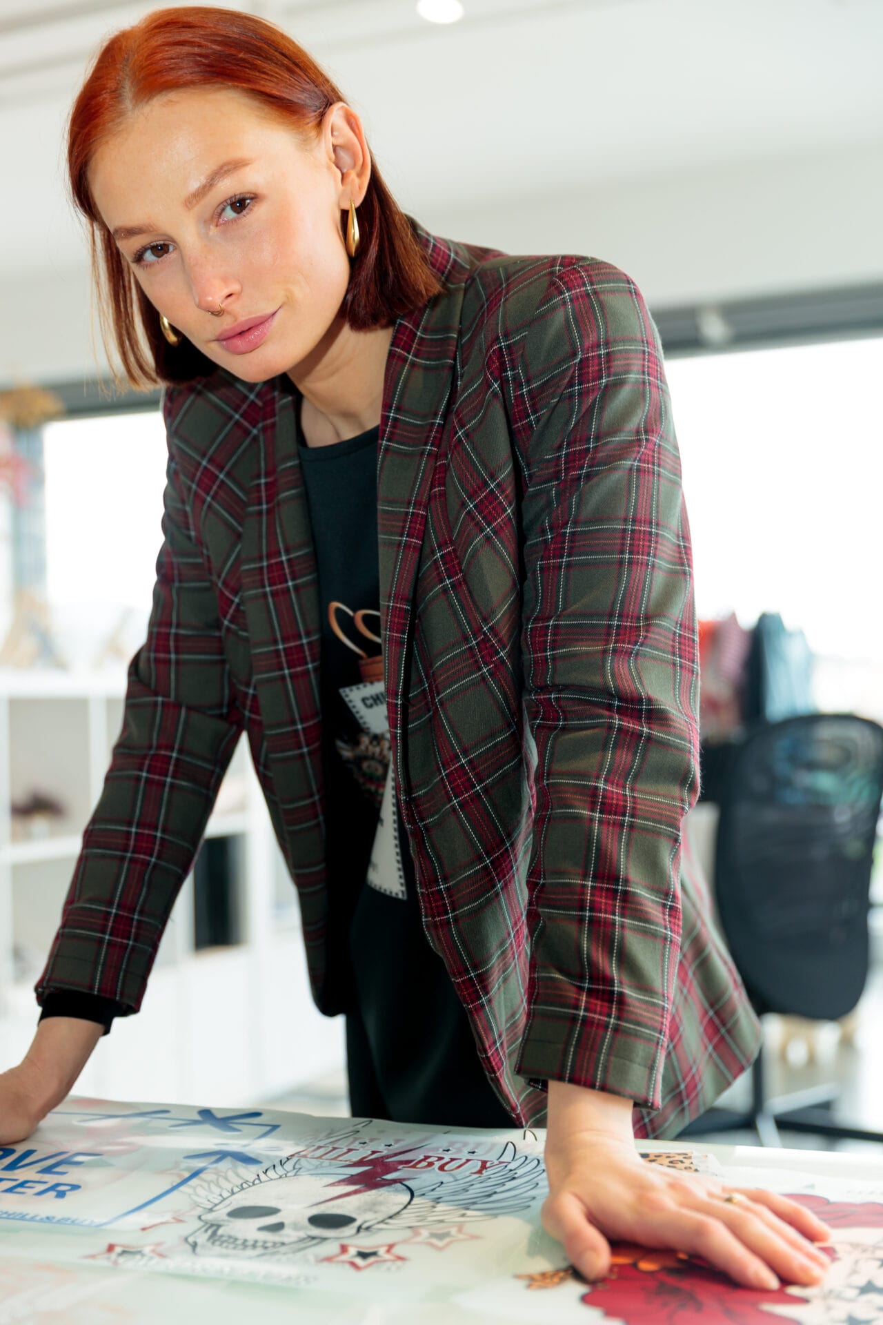 blazer smoking skull deluxe