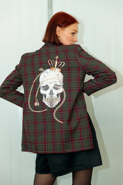 blazer smoking skull deluxe