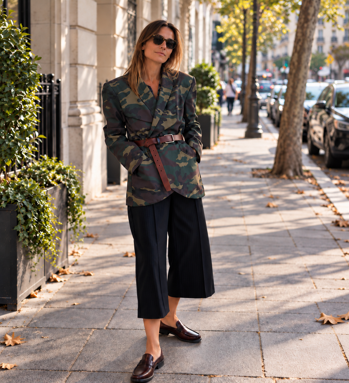 Blazer Smoking Camuflaje