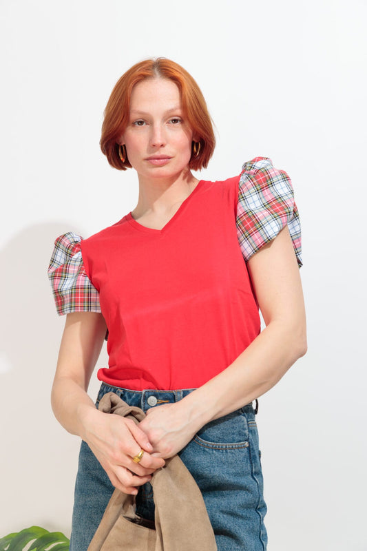 Camiseta Blow Tartán