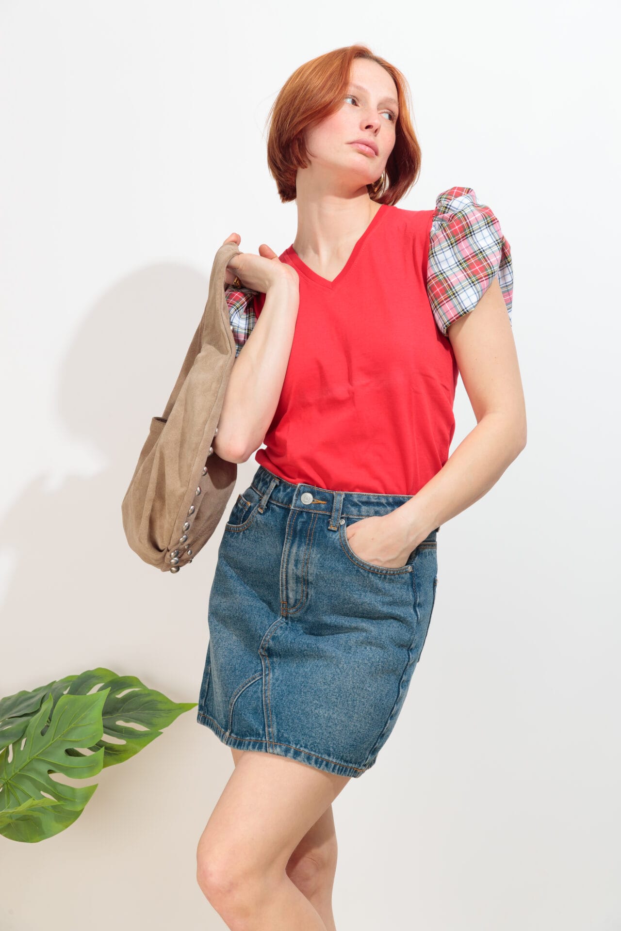 Camiseta Blow Tartán