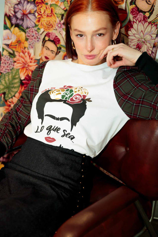 camiseta canela frida deluxe