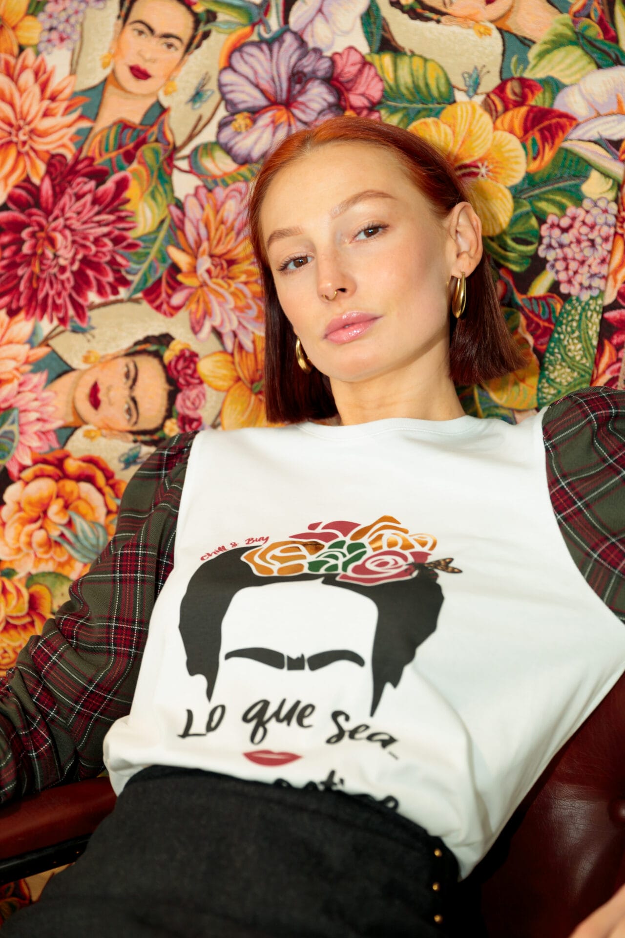 camiseta canela frida deluxe
