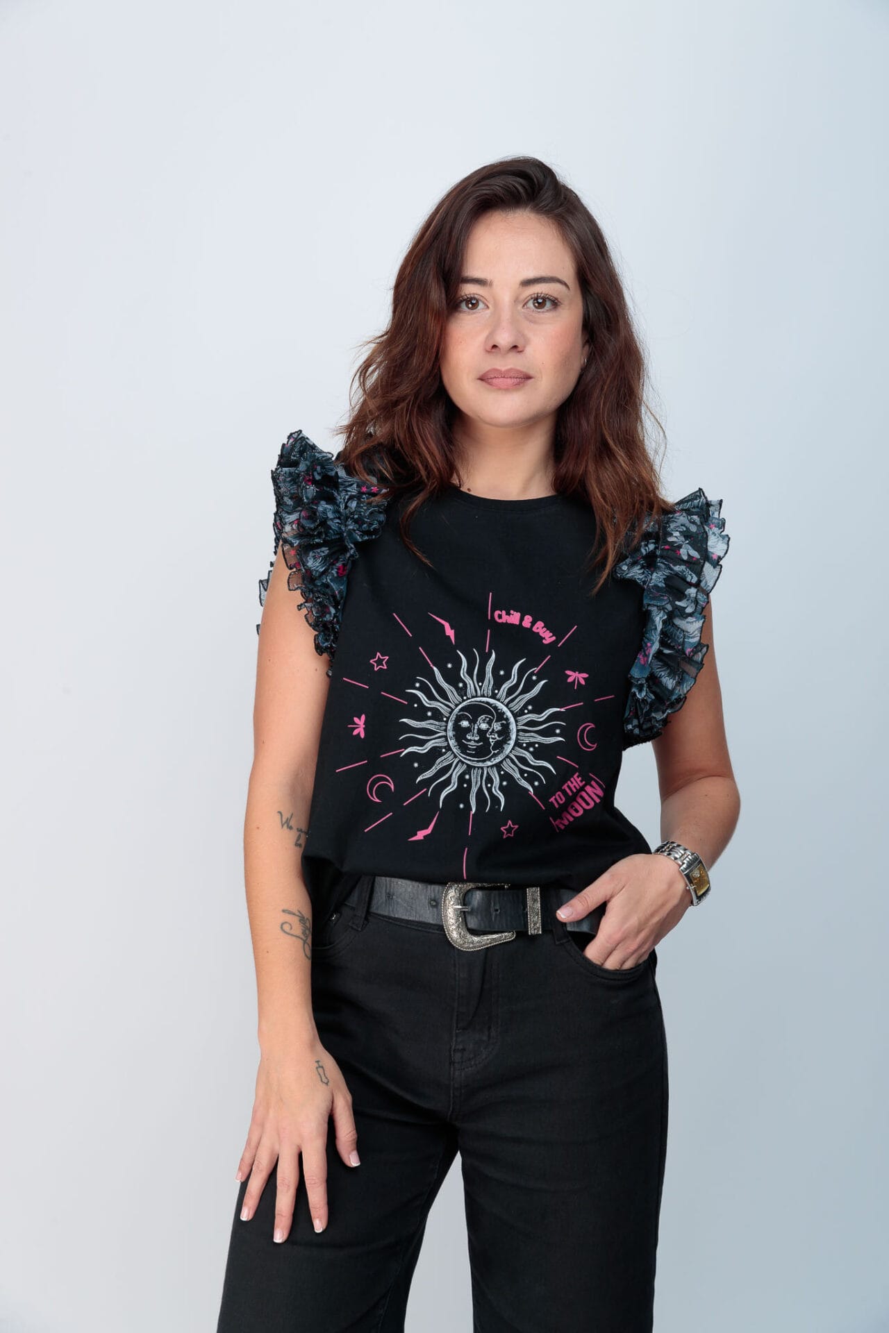 camiseta tul moon