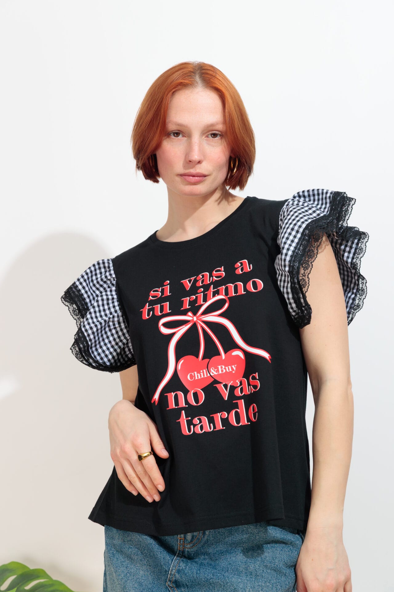 Camiseta Volantes Ritmo