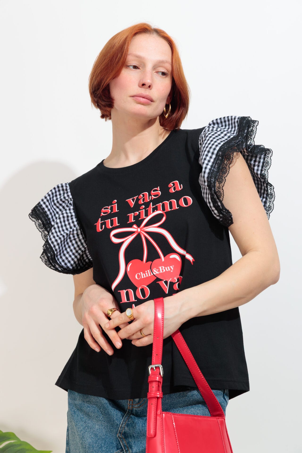 Camiseta Volantes Ritmo