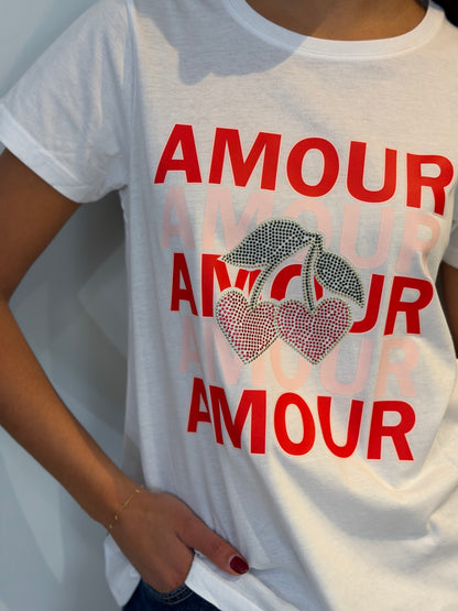 T-shirt Amour Cerise