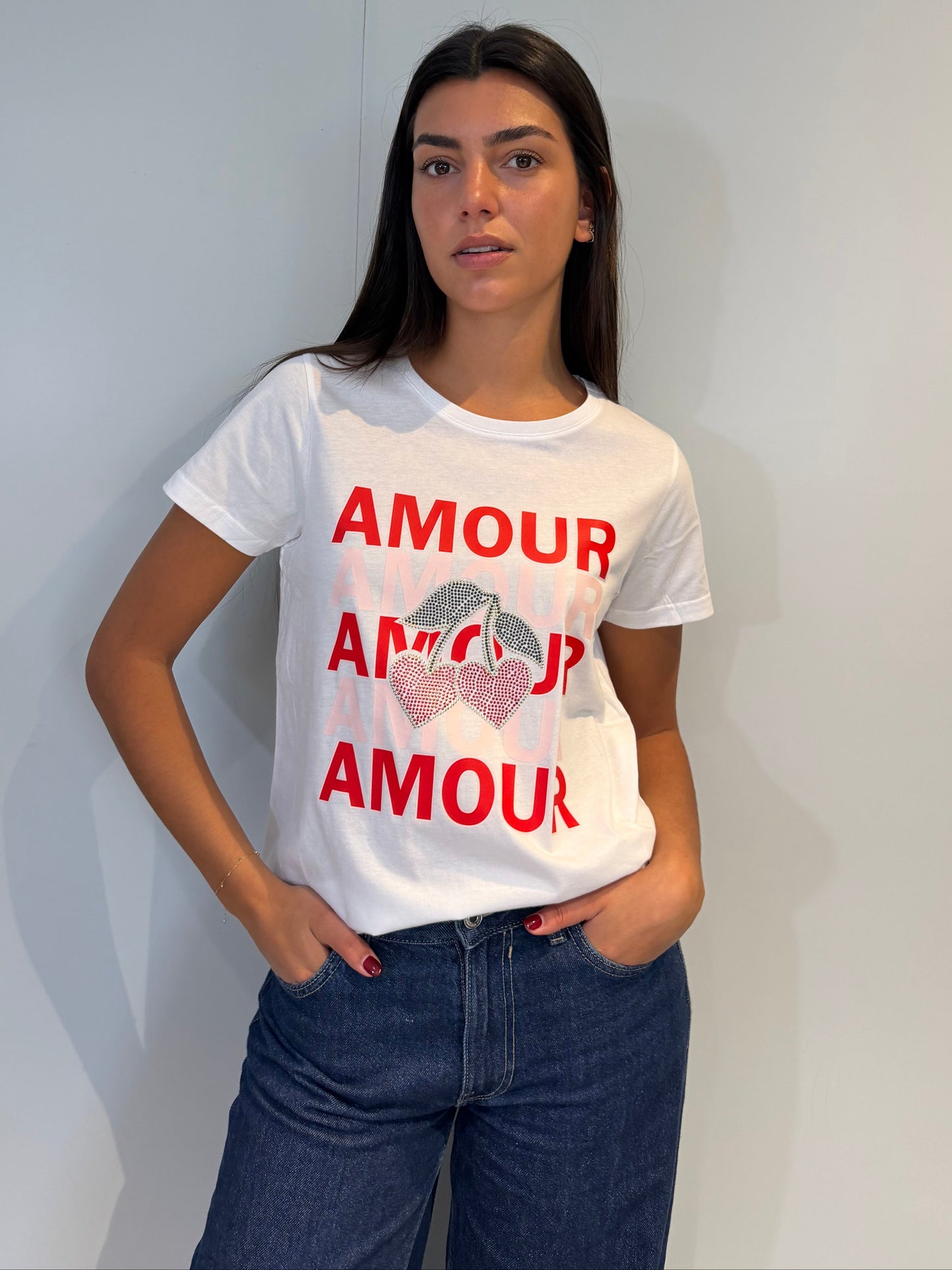 T-shirt Amour Cerise