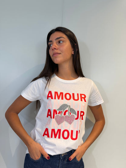 T-shirt Amour Cerise