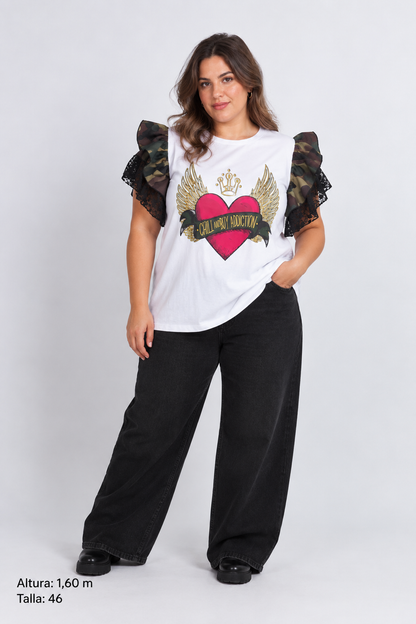 Camiseta Dúa Corazón Alas