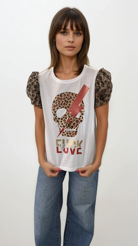 Camiseta Blow Skull