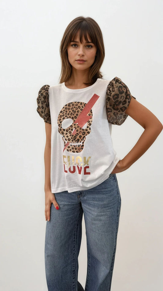 Camiseta Blow Skull