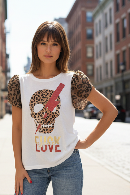 Camiseta Blow Skull