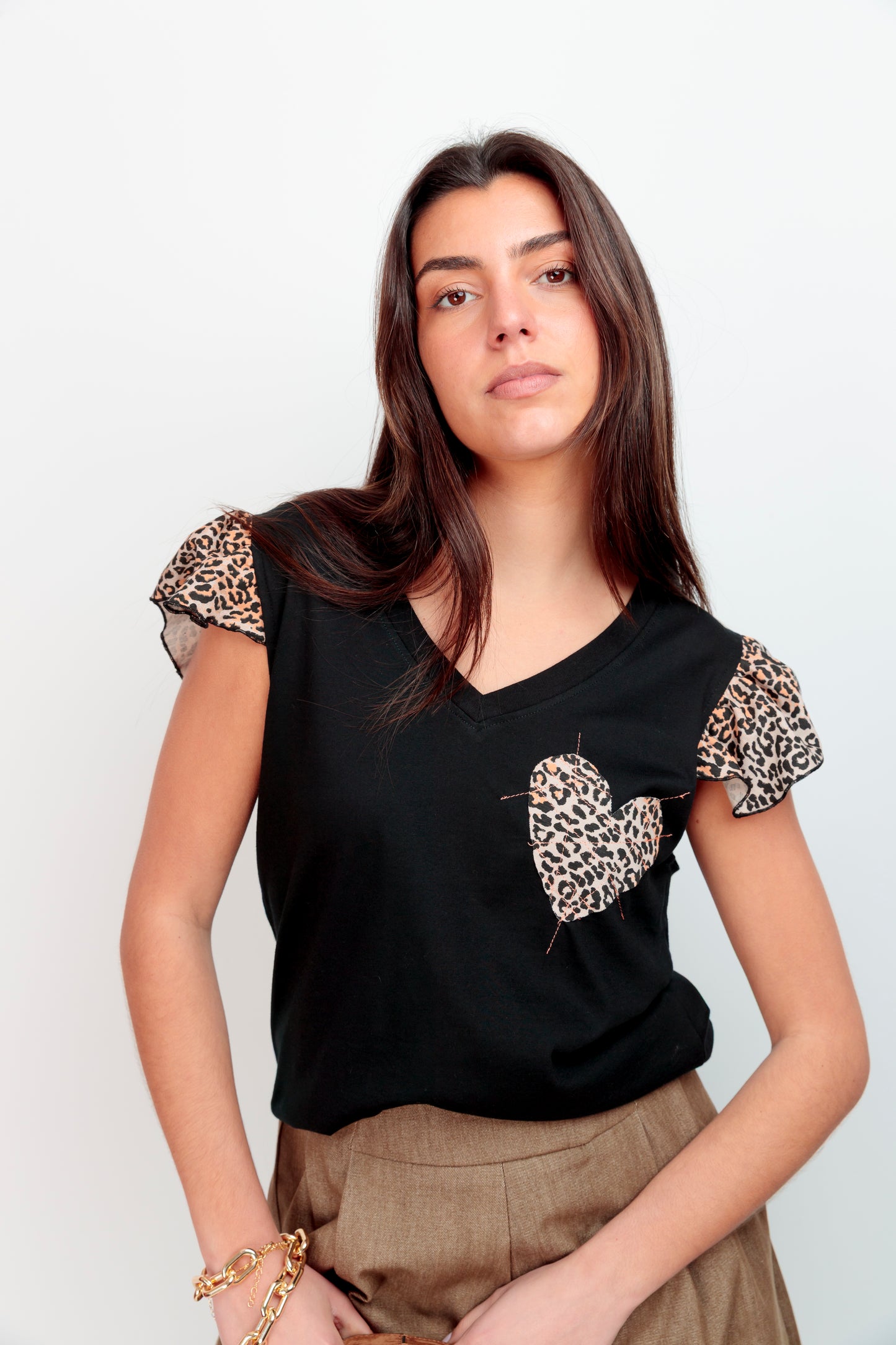 Camiseta Corazón Print