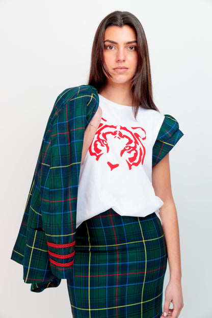 Camiseta Vera Tartán Tiger