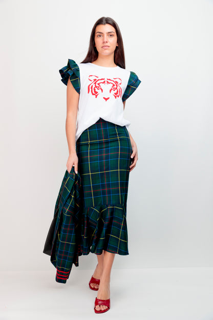 Camiseta Vera Tartán Tiger