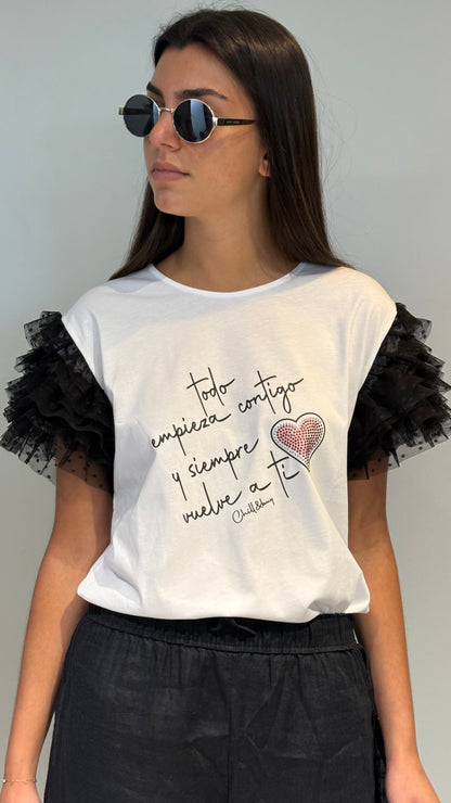 T-shirt Magnolia Vuelve