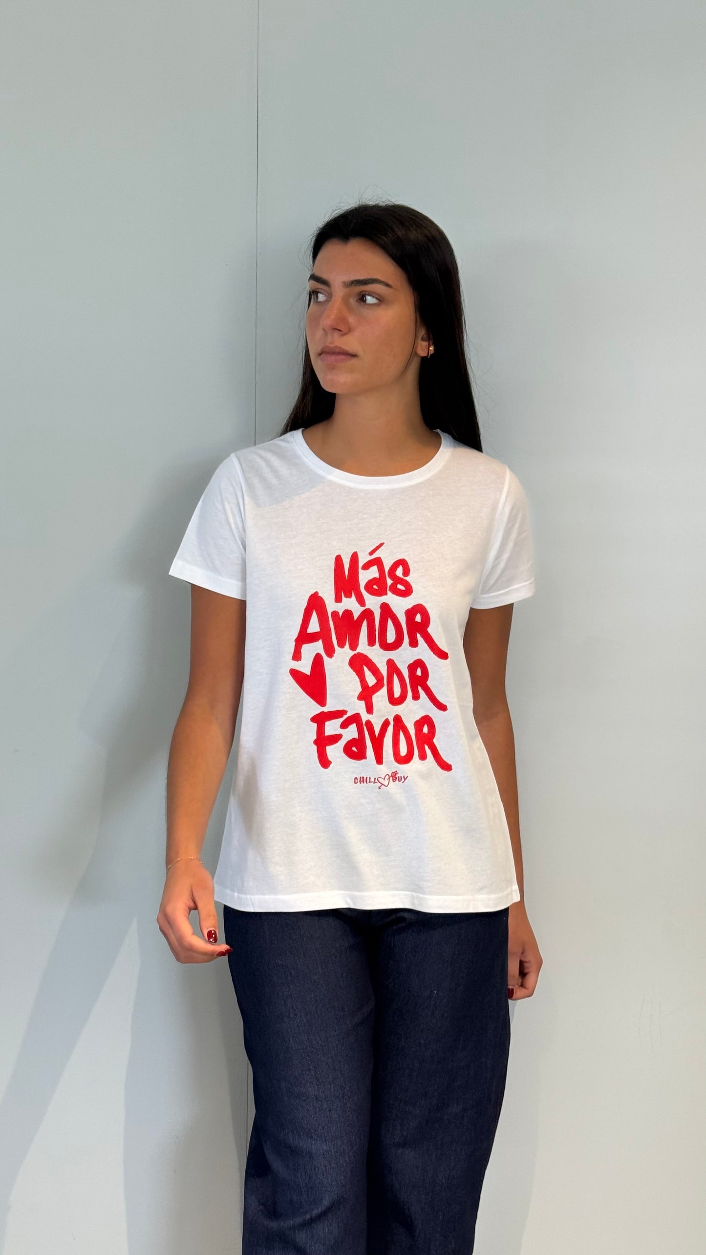 T-shirt Plus d'Amour Rouge