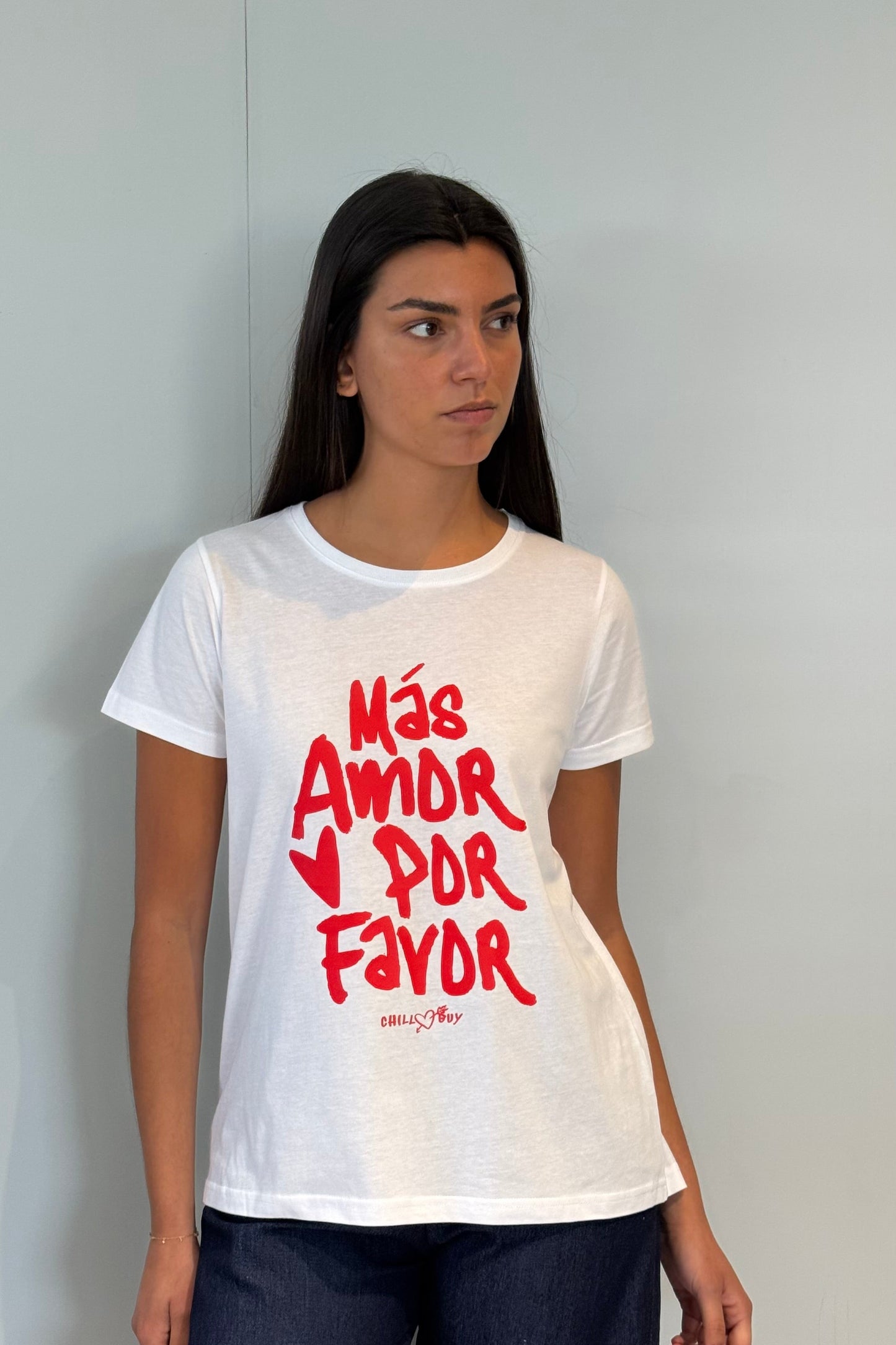 T-shirt Plus d'Amour Rouge