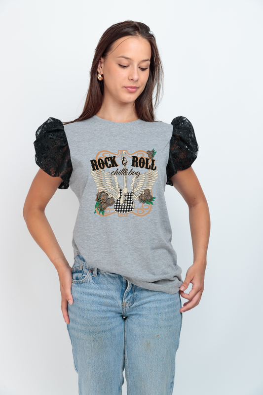 Camiseta Blow Guitarra Vichy