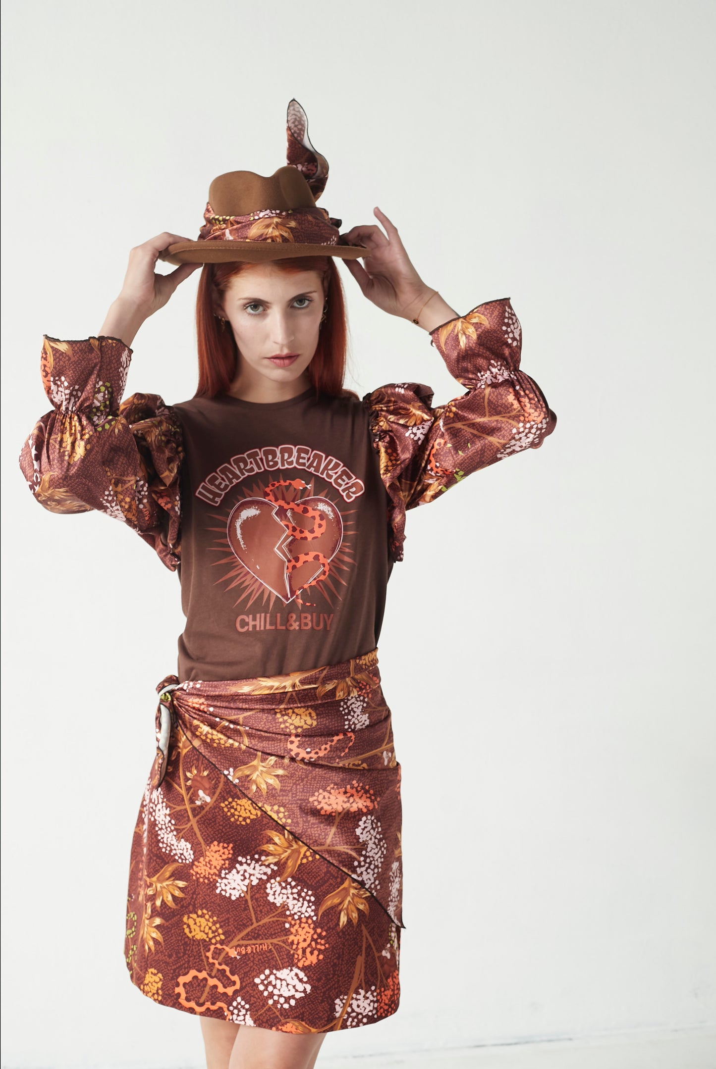Camiseta Raíz Corazón Snake