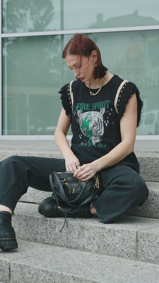 Camiseta Flecos Fire Spirit