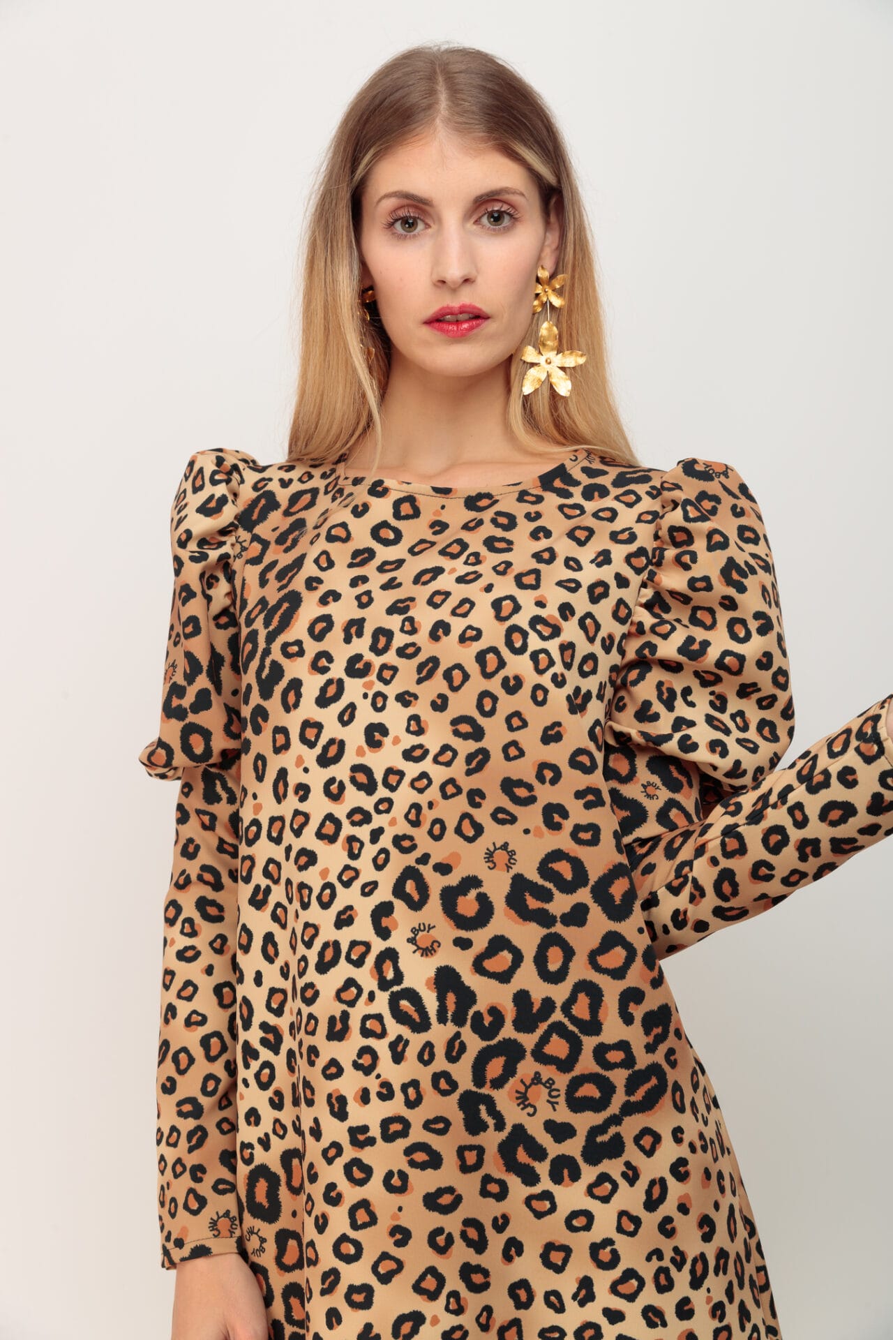 vestido lunar leopard