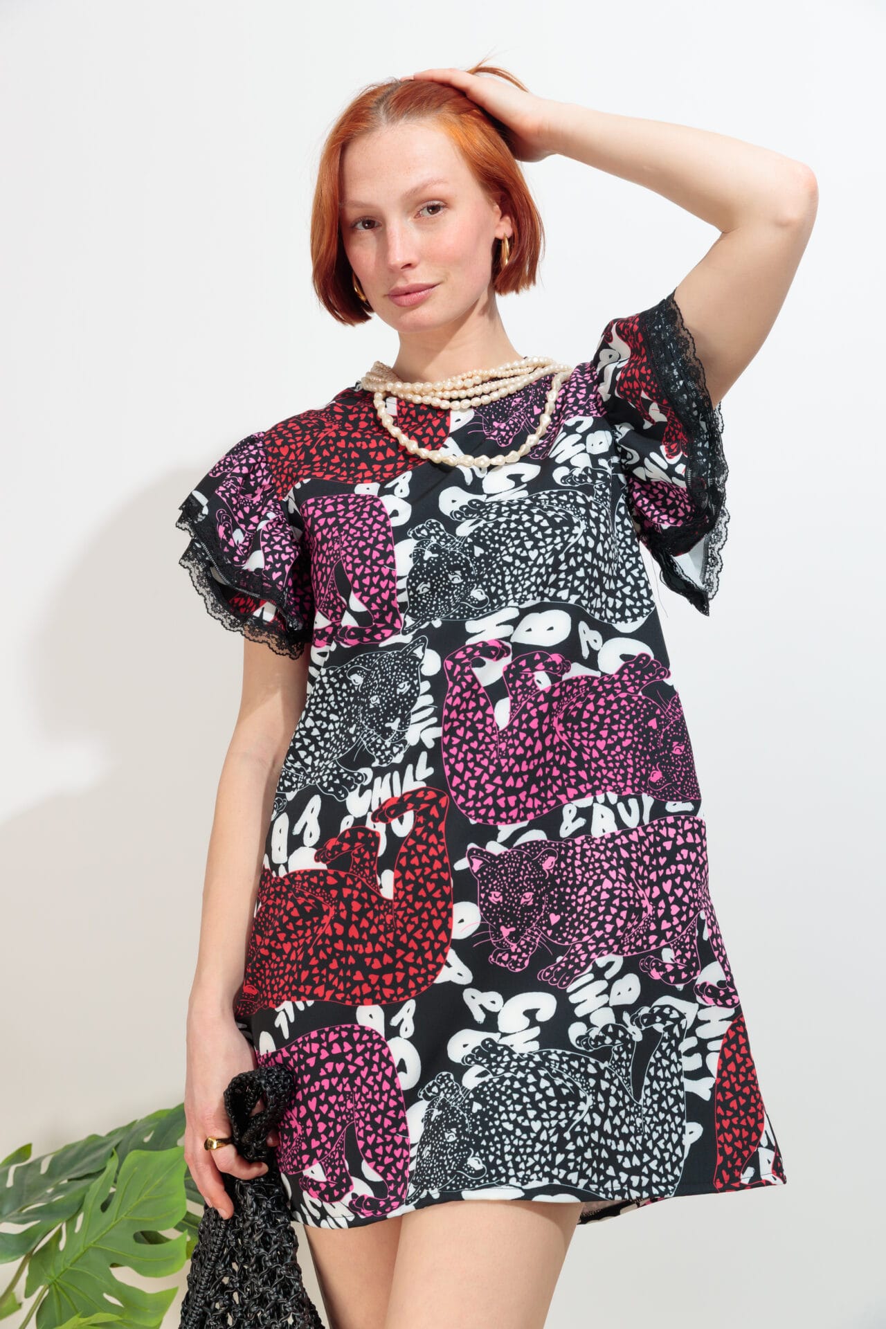 Vestido Volantes Pantera