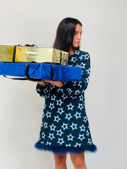 Vestido Fugaz Azul  Marabú