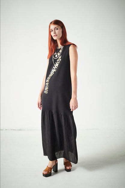 Vestido Textura Snake