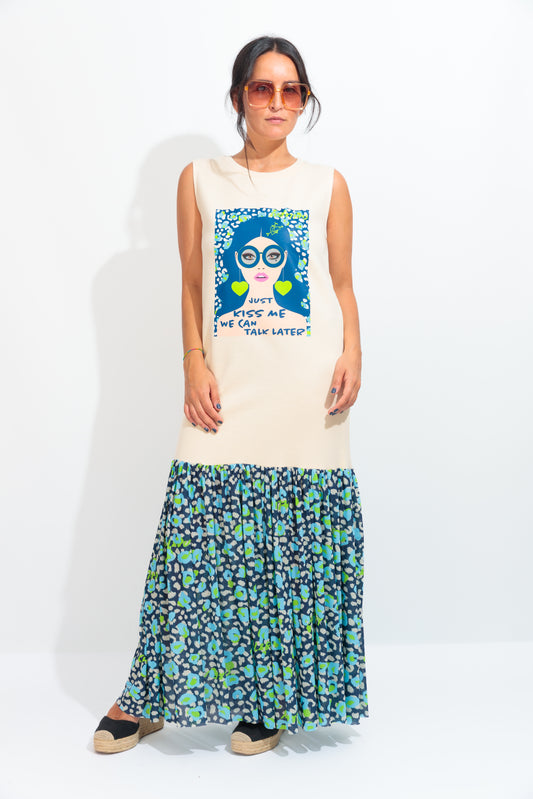 Vestido Tul Chica Apple