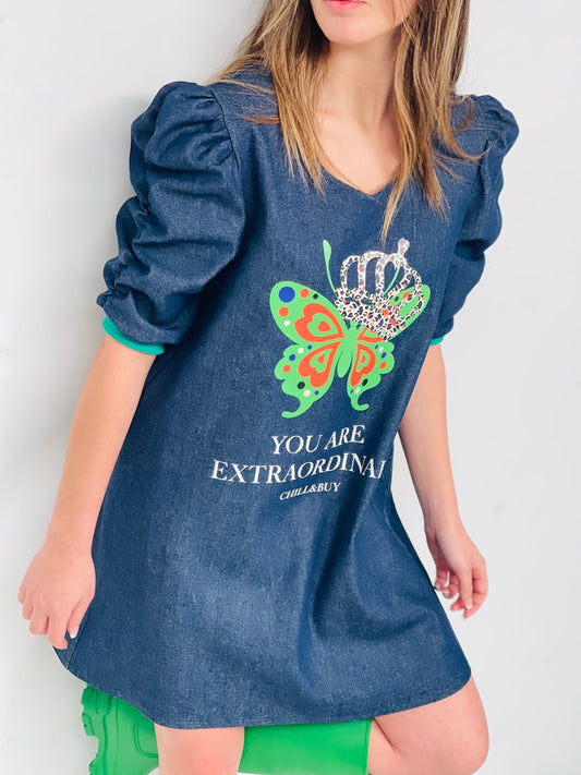 Vestido Vaquero Corona Fly