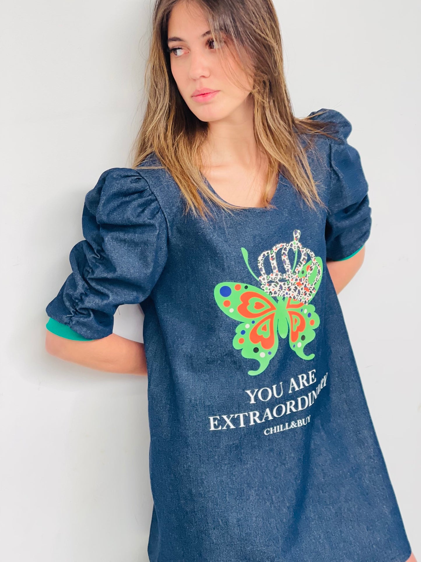 Vestido Vaquero Corona Fly