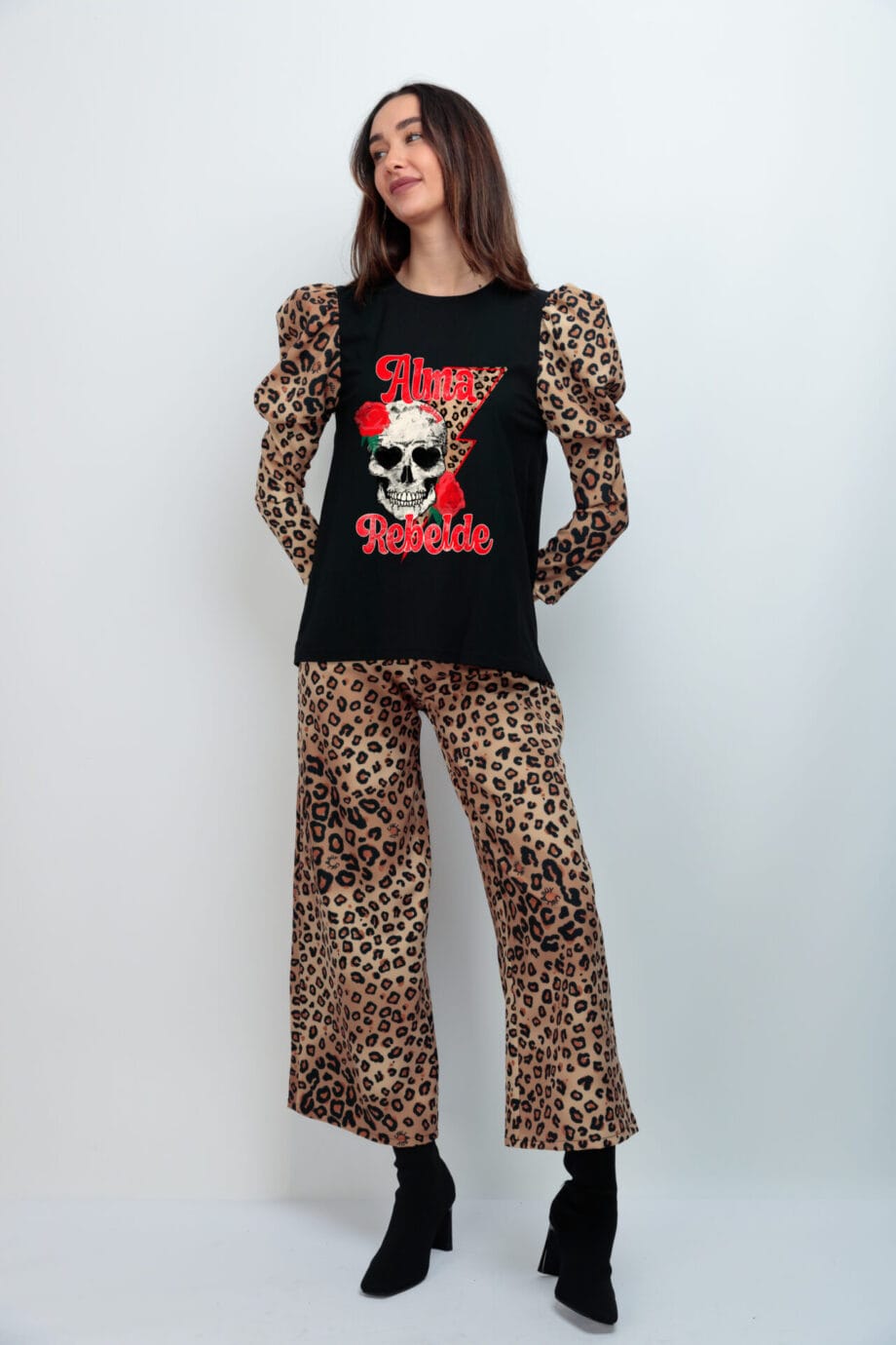 PANTALON LEOPARD