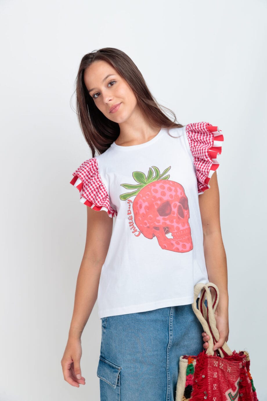 CAMISETA SUNSET FRESAS COOL