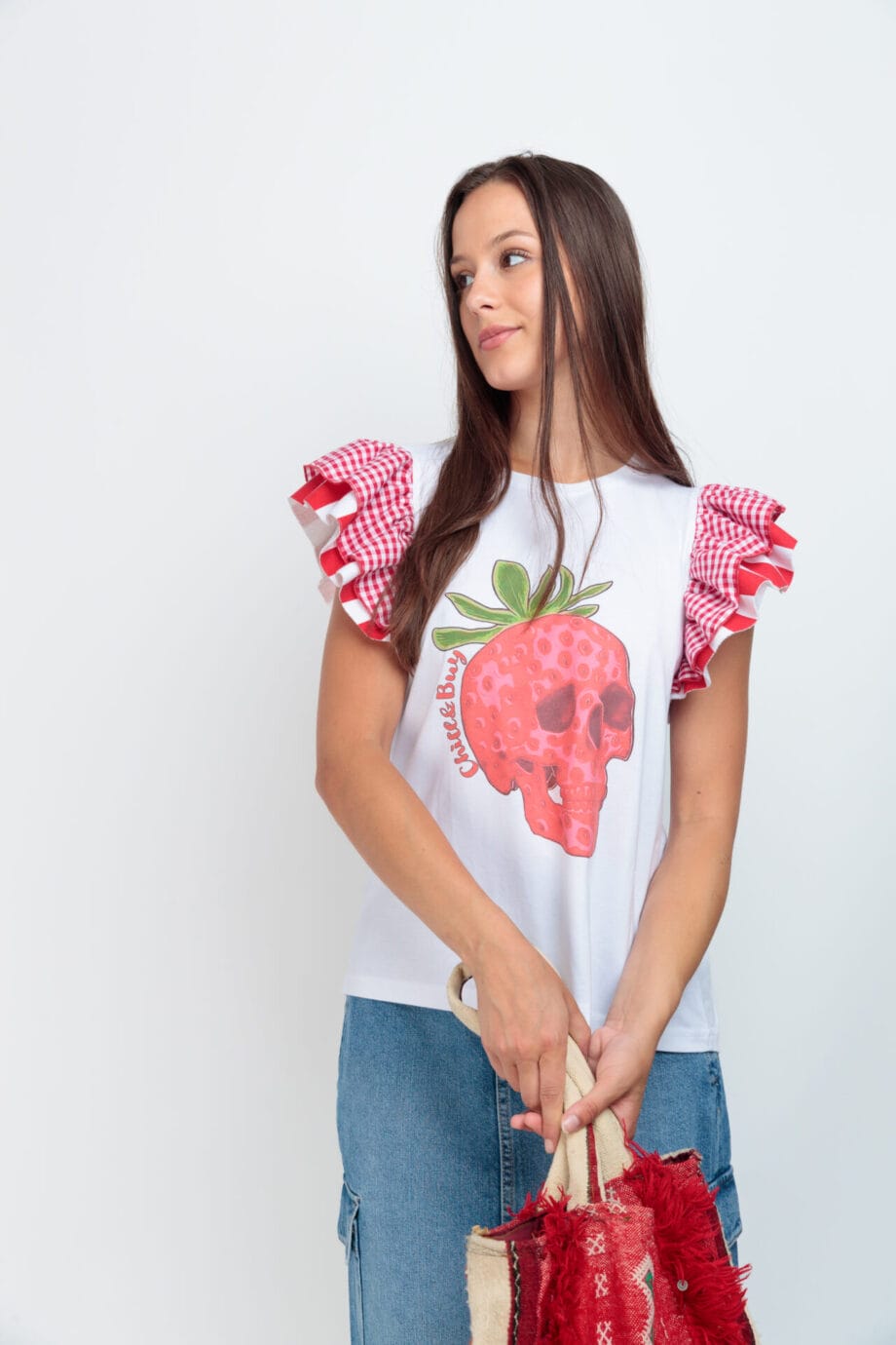 CAMISETA SUNSET FRESAS COOL